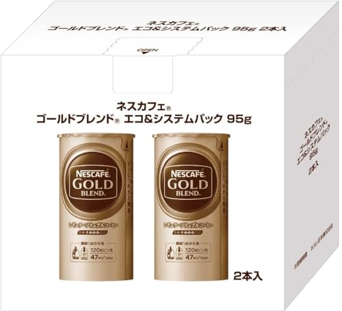 NESCAFE GOLD 24個入り FD] Nestle Nescaf? Granules Gold Blend Eco & System Pack